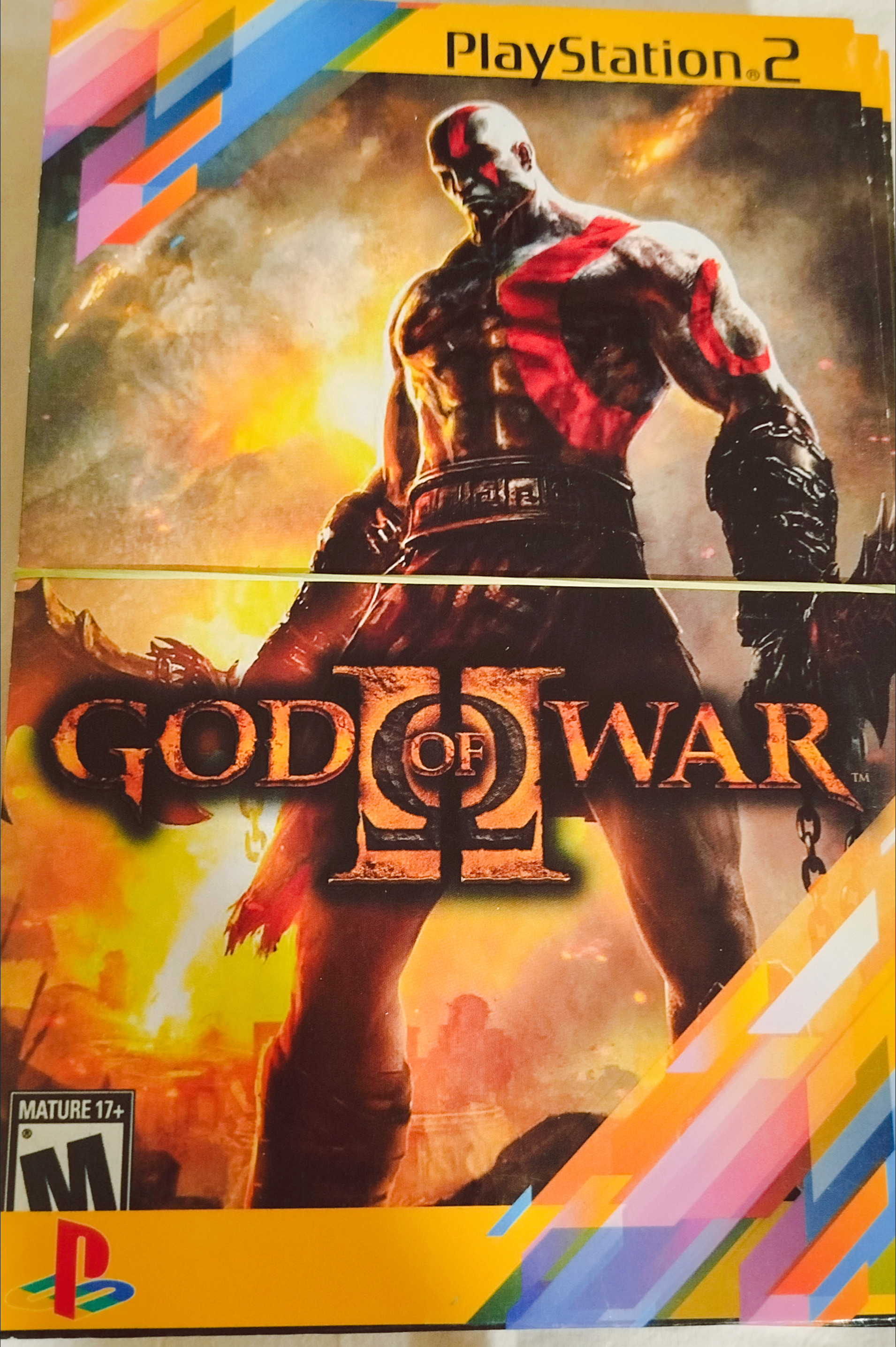 بازی خدای جنگ2 پلی استیشن دو (god of war 2 ps2)