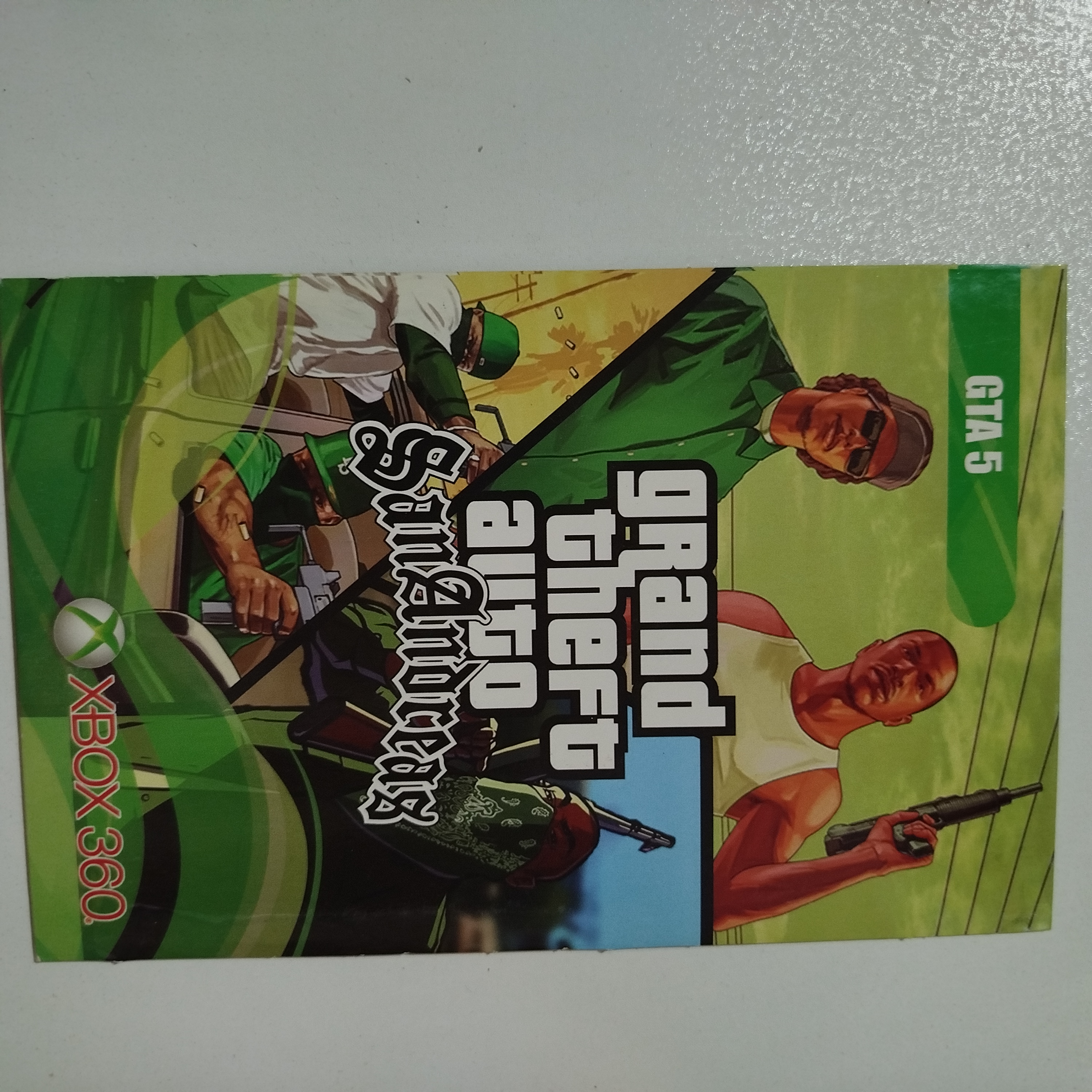 بازی GTA SANANDREAS XBOX 360