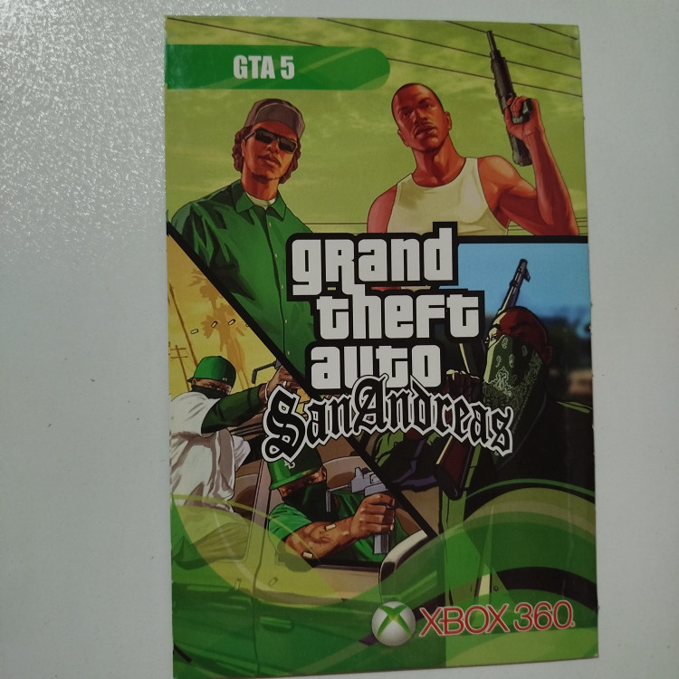 بازی GTA SANANDREAS XBOX 360