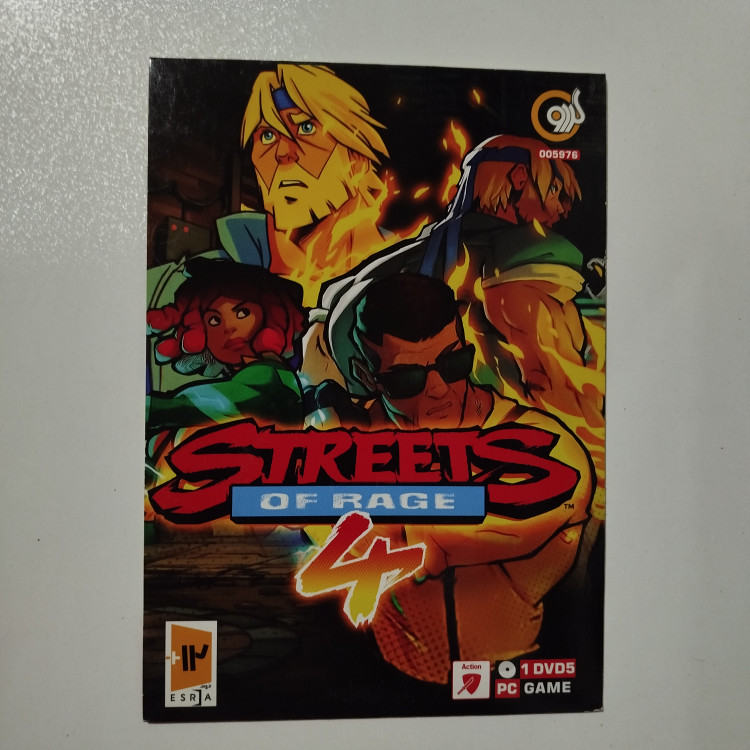 pc بازی کامپیوتر STREETS OF RAGE 4