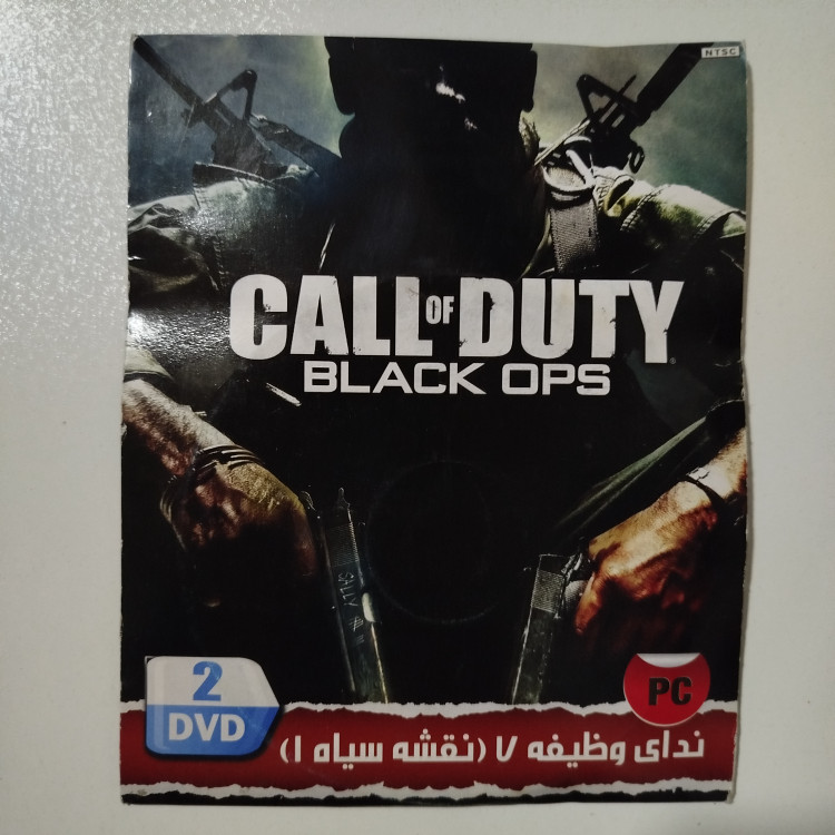 pc بازی کامپیوتر CALL OF DUTY BLACK OPS-نسخه رایت شده