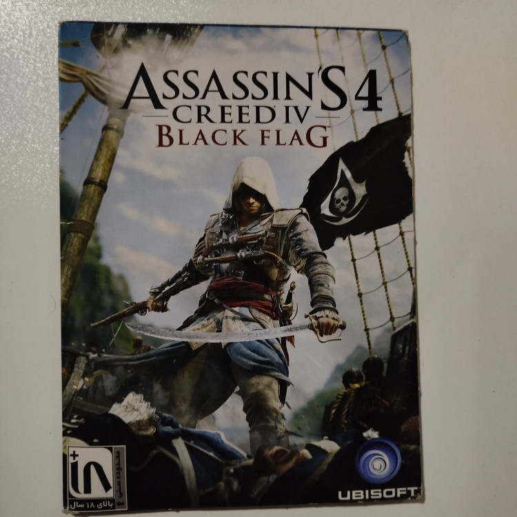 pc بازی کامپیوتر ASSASSINS CREED4 BLACK FLAG نسخه رایت شده
