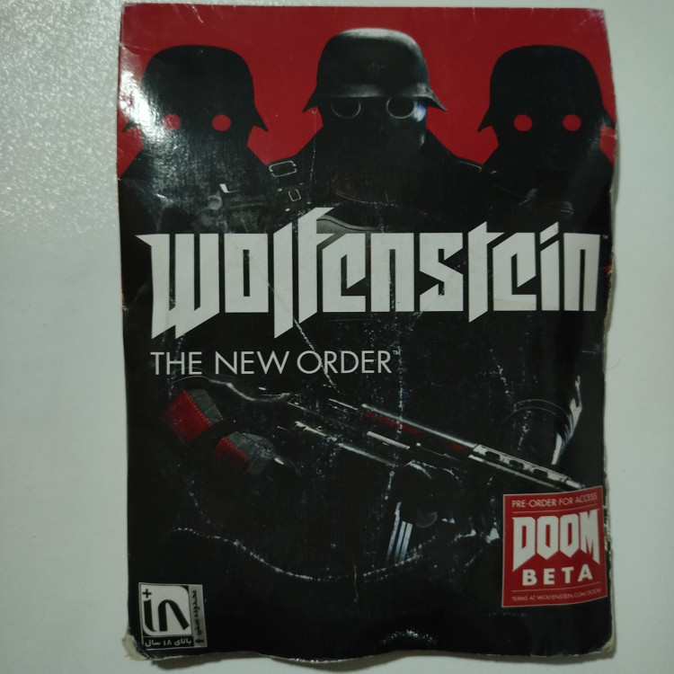 pc بازی کامپیوتر رایت شده WOLFENSTEIN